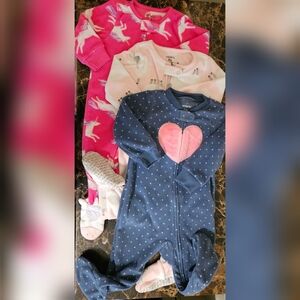 Pink and Blue Kids One Piece Set